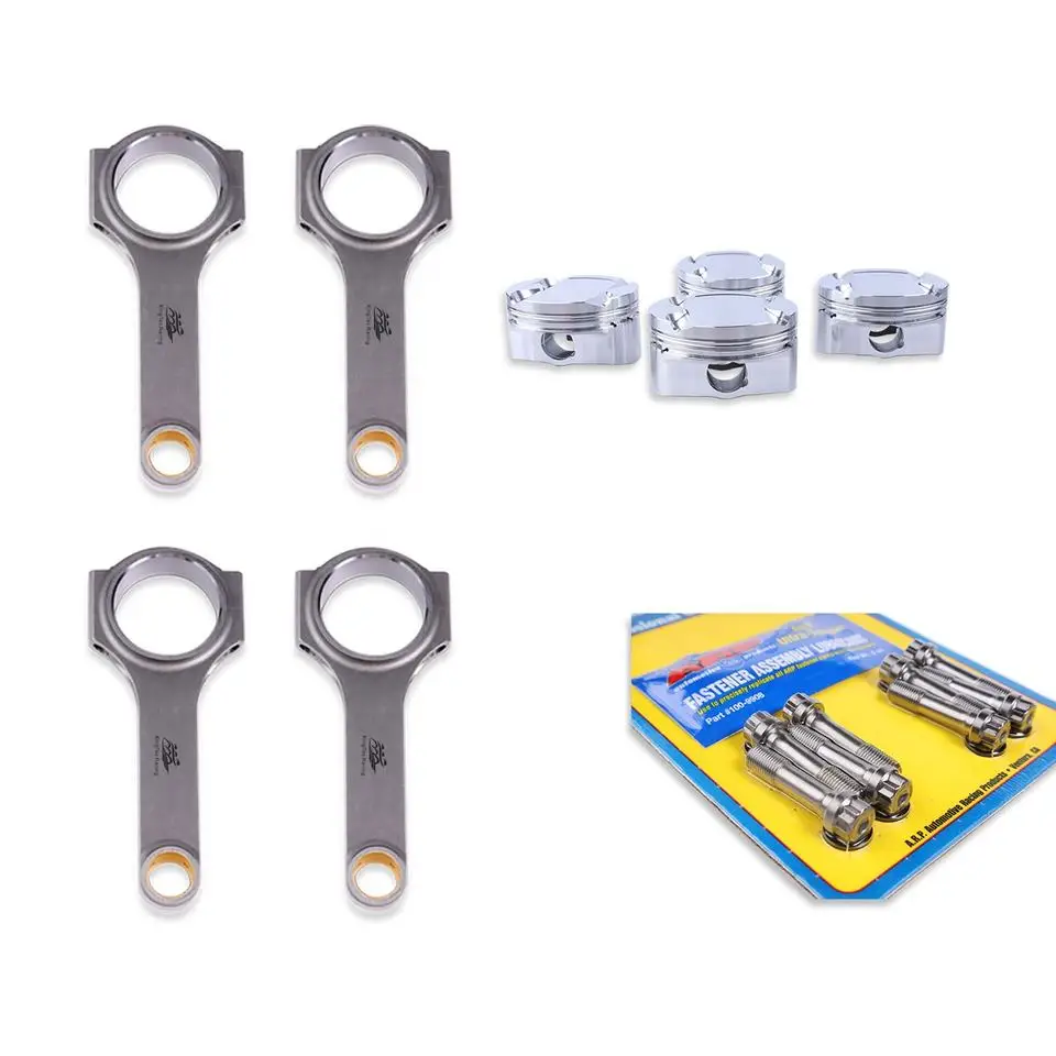 Кованые 86,5мм 2JZ GTE поршни и шатуны для for Toyota Supra twin turbo VVTI JZA80 CR 10:1