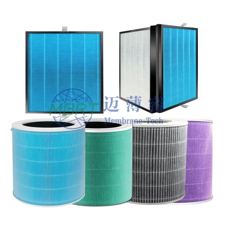 Wholesale cartridge filter air fresh universal air purifier filter replacement 1 2 3 PRO 2S xiaomi hepa filters