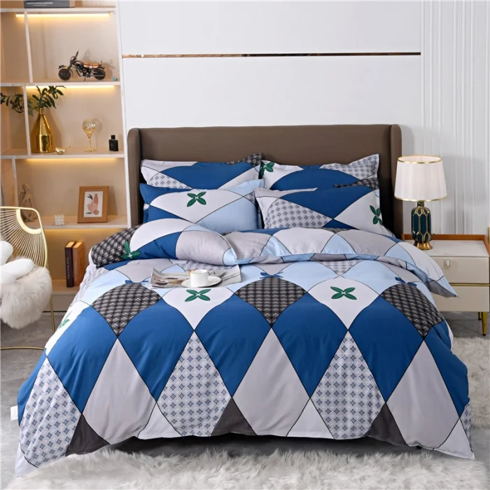 Cheap Price 4 Pcs Bedsheets Ecological cotton Bedding Comforter Sets Queen Size Bedding Set