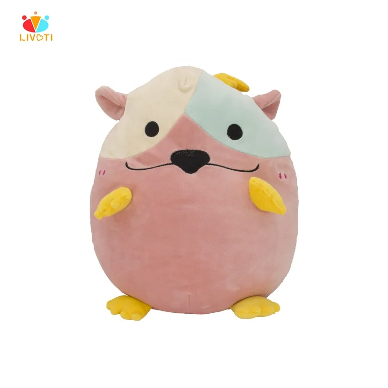 Soft Hand warm Kawaii Cartoon Stuffed Doll Cushion Plush Hugging Pillow Toy for Household
