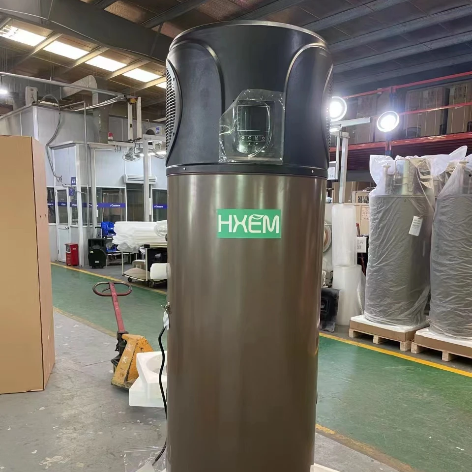 100-300L тепловой Термодинамический источник горячего воздуха все-в-одном тепловой насос водонагреватель с резервуаром dhw с солнечной панелью