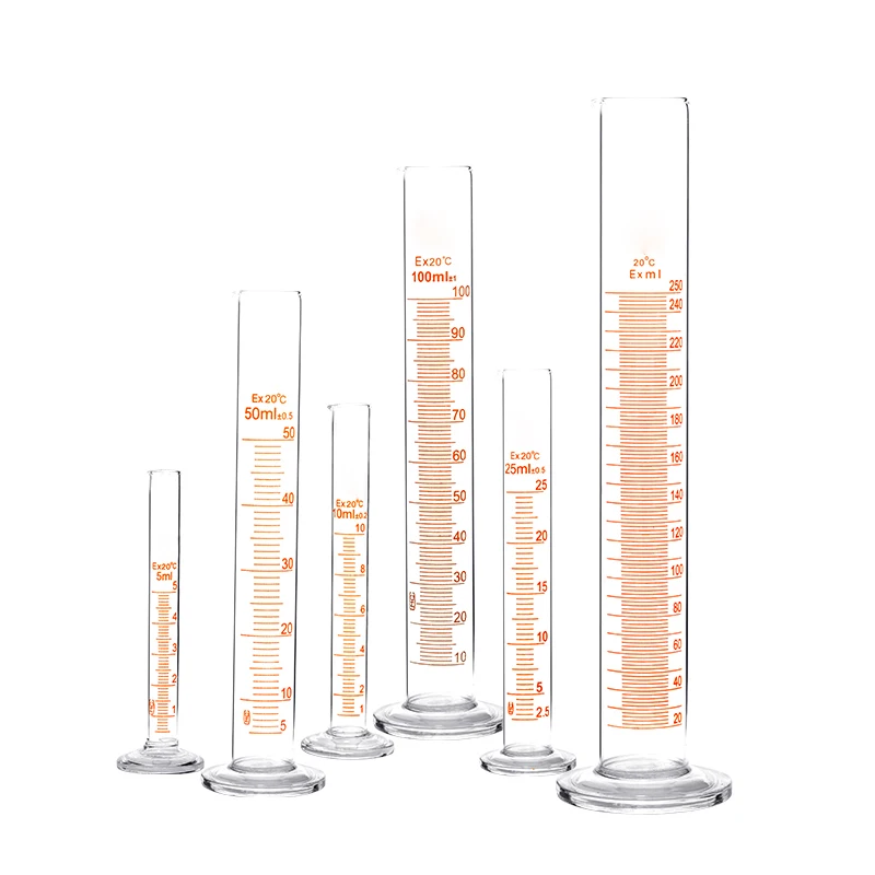 
Outstanding quality high temperature processing round glass measuring cylinder 