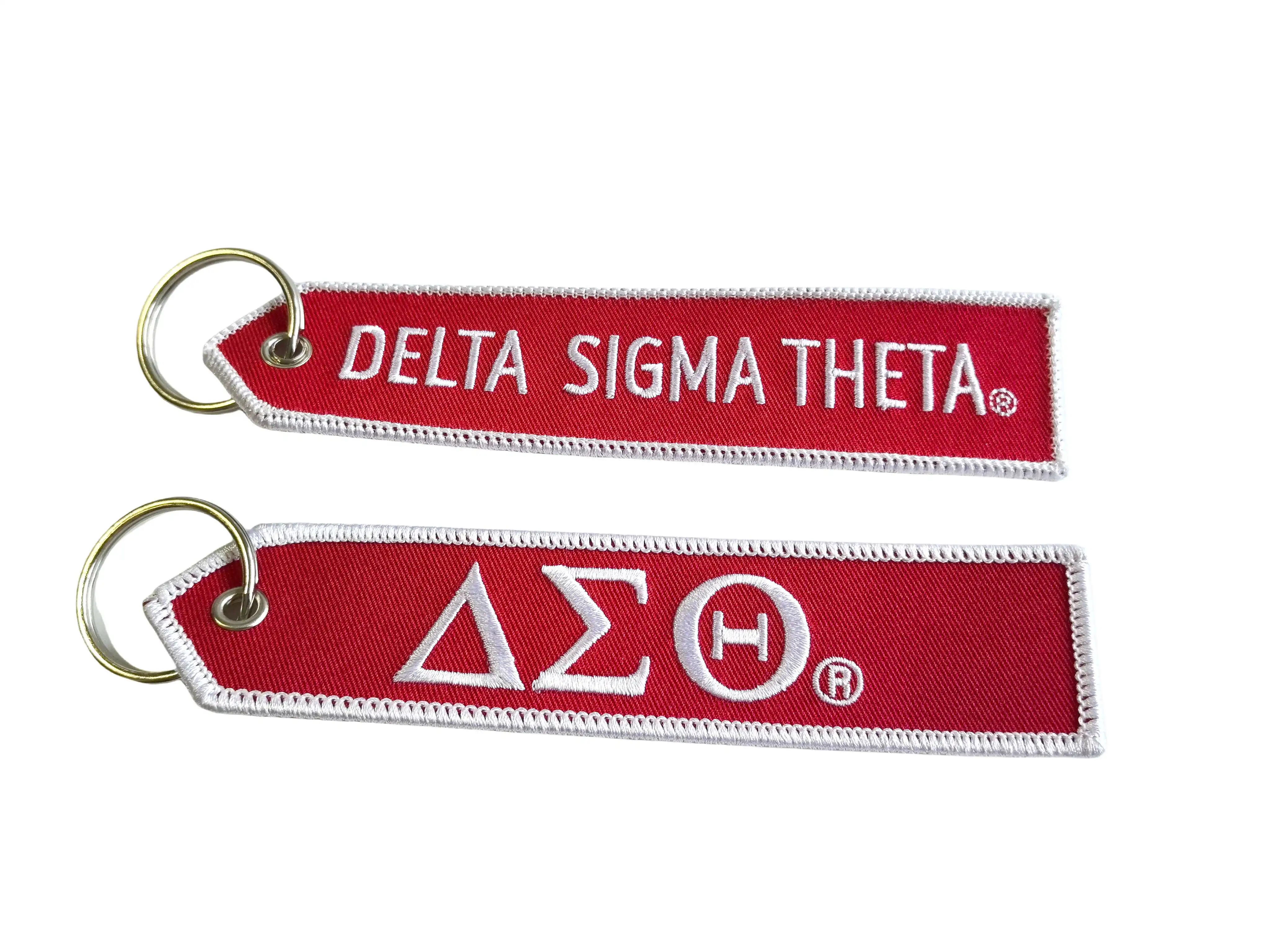 Signa Gamma Rho Embroidery Keychain for Greek Sorority as Gifts