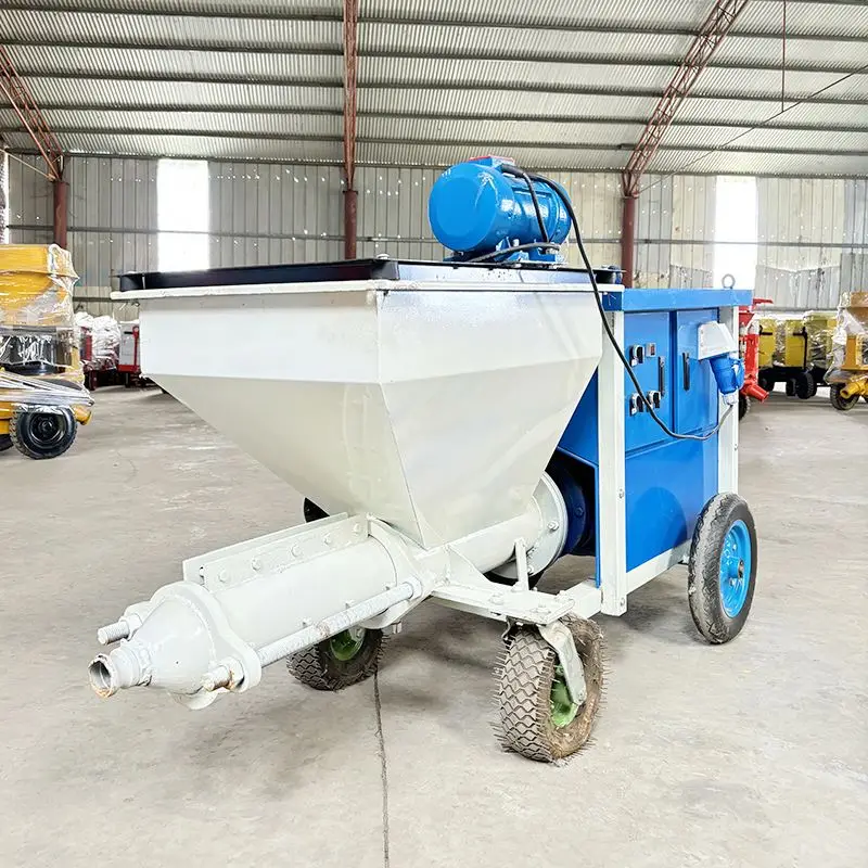 Multi-Functional Interior And Exterior Wall Powder Machine High-Power Cement Mortar Spraying Machine