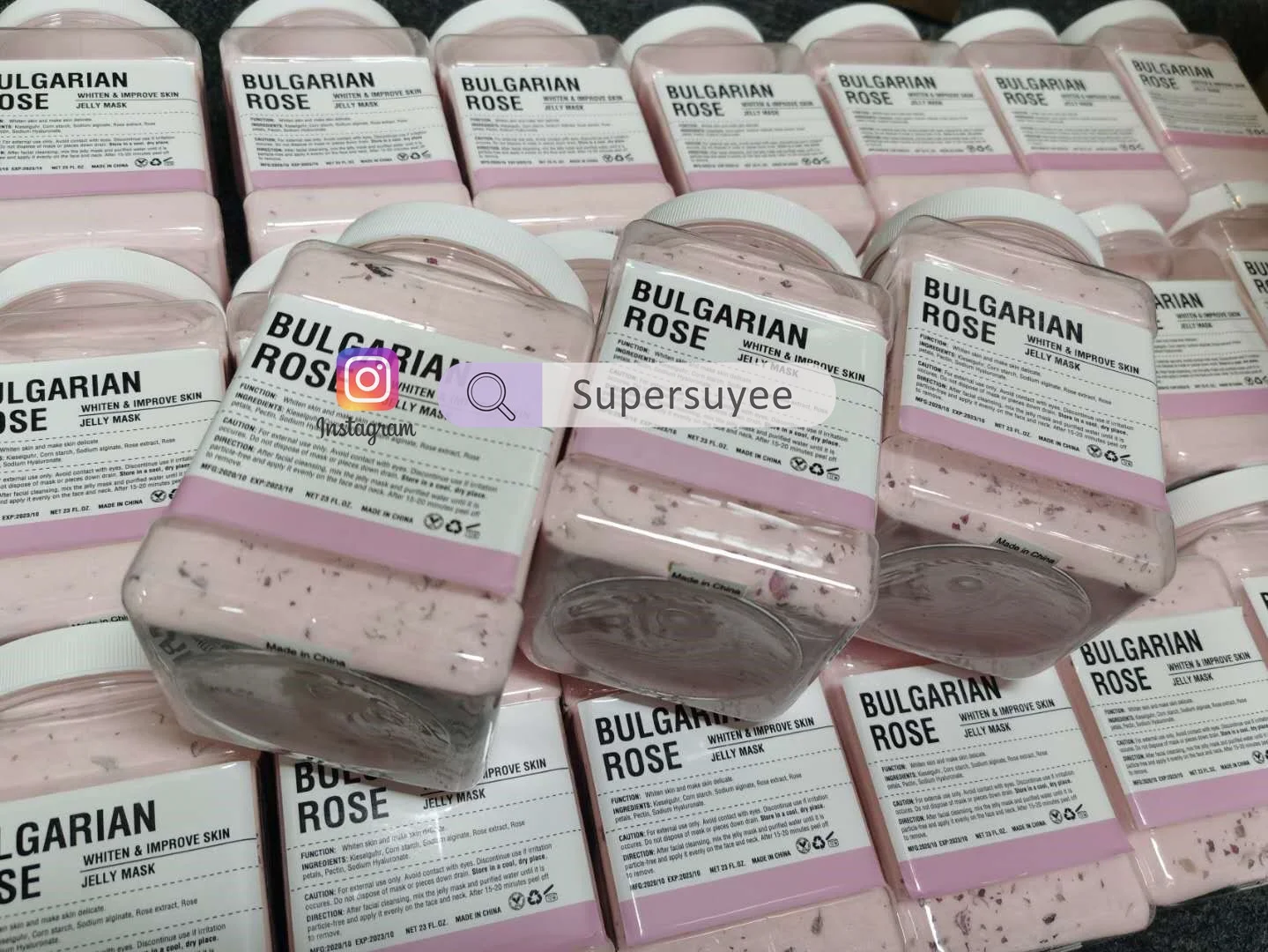 OEM Skincare 100% Organic Natural Goji  jelly Mask Regenera & Radiance Goji Facial Jelly Mask Powder