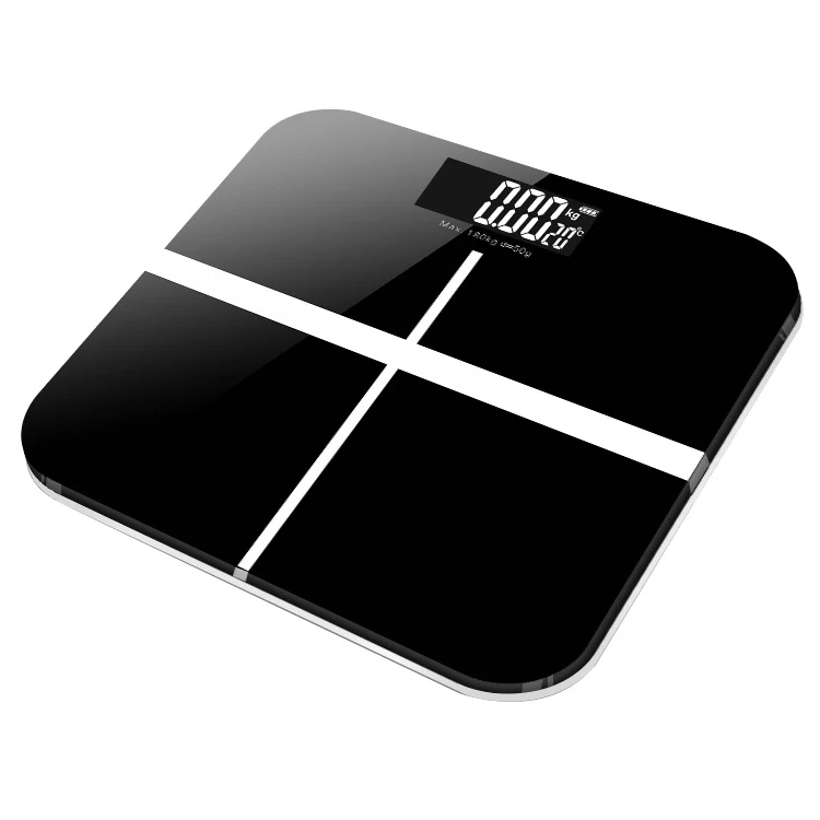 Hot Sale Custom Adult Personal Digital Bathroom Scale Electronic Body Weighing Scale for Humans