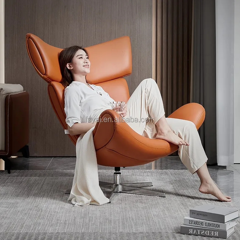 bedroom furniture recliner Classic Modern Luxury Fiberglass Upholstered Comfortable seating Armchair