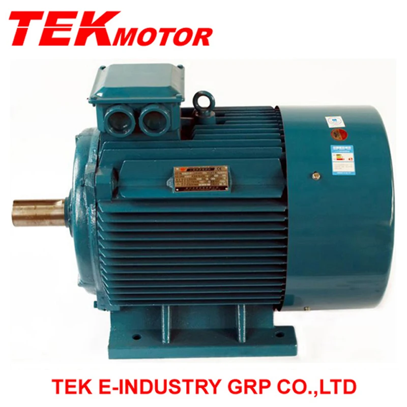 Y2-355L-10 160kw 10-pole 600rpm 50Hz 380V Three-phase Cast Iron Copper Wire Asynchronous Induction Y2 Motor