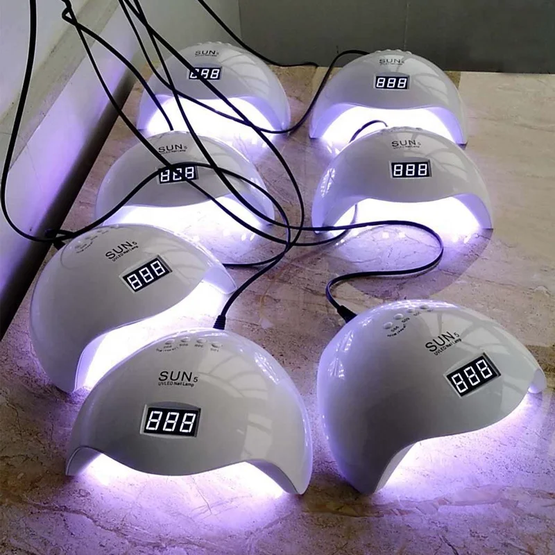 Best Selling Sun 5 UV Nail Lamp 48W LED Nail Dryer Fast Curing Sun5 UV Gel Nail Lamp