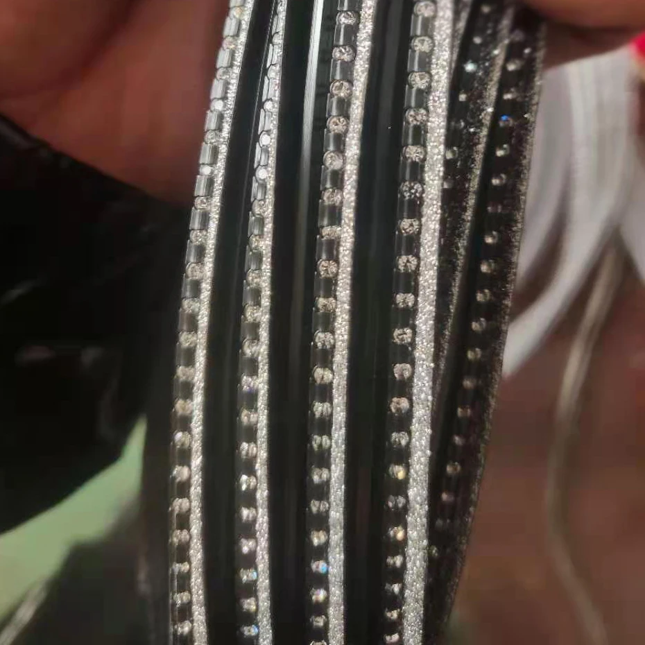 PVC strap welt ornament for shoes upper lady sandals decoration