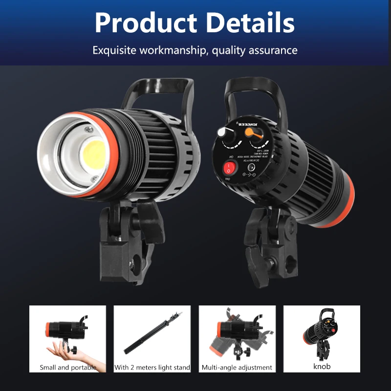 
Video light in RGB light with a good fill light effect just like sunlight 