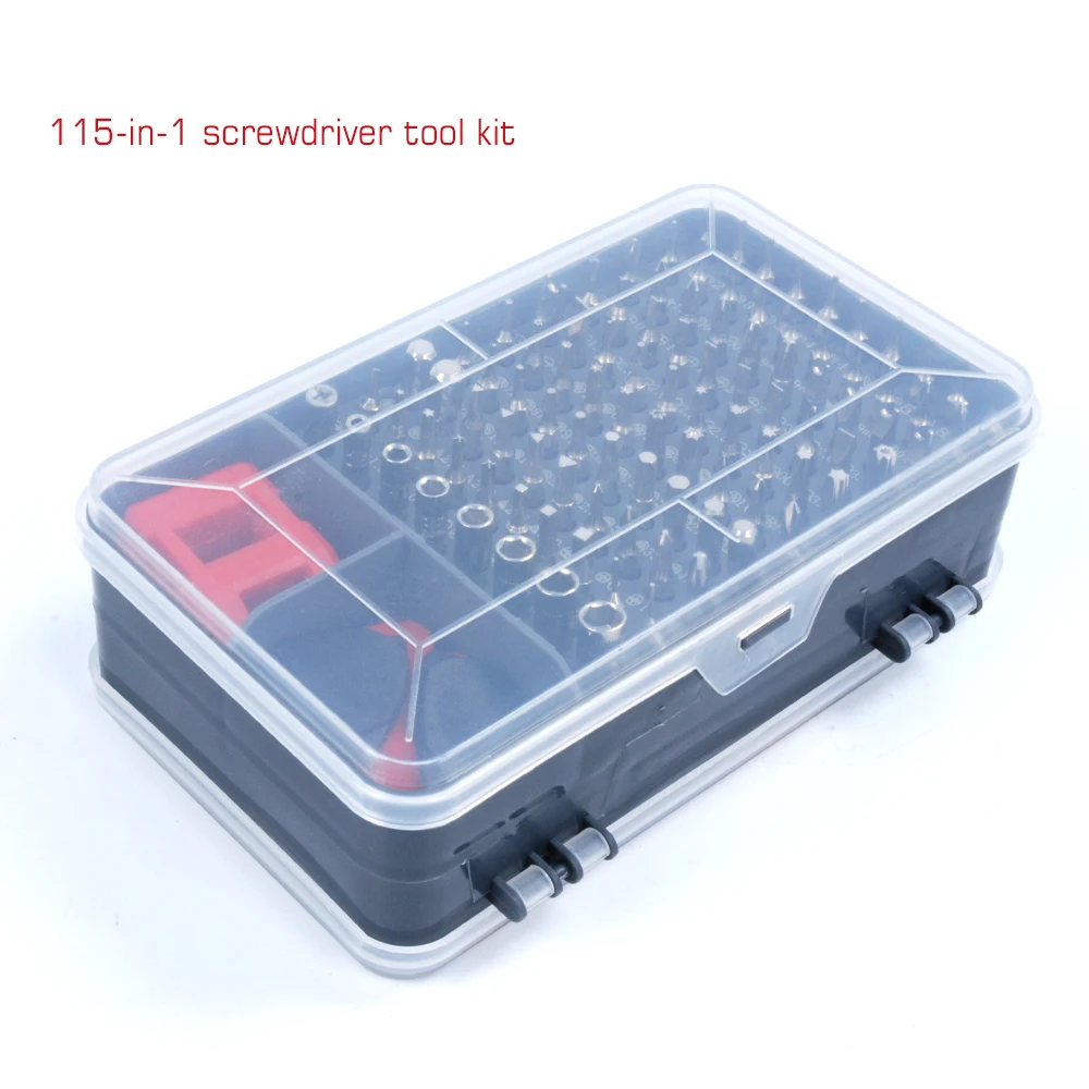 Multi 115-in-1 Precision Mini Mobile phone Laptop Repair Tools Interchangeable Screwdriver Bits Set