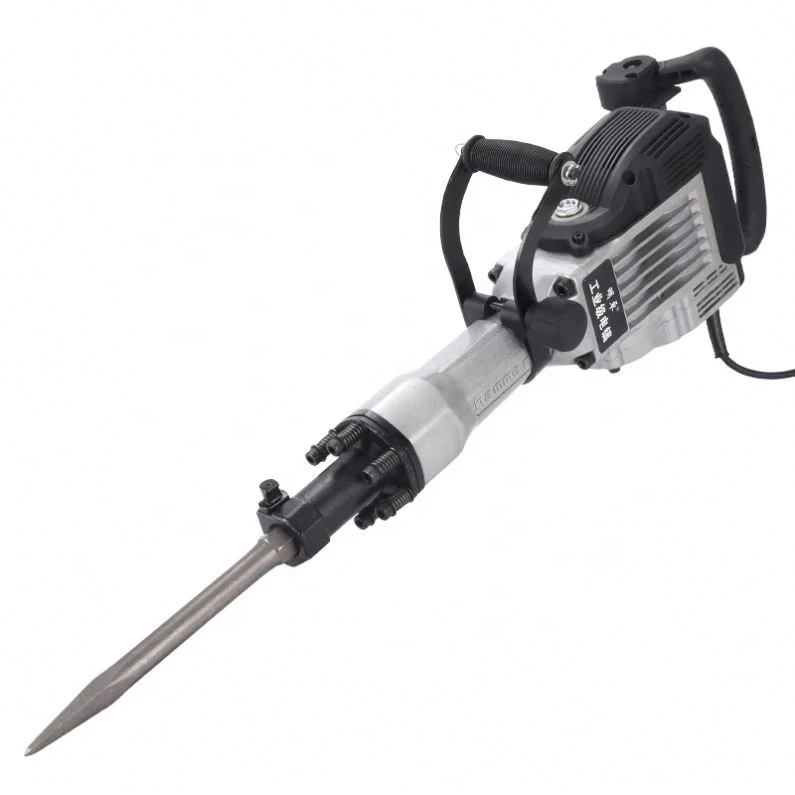 Concrete Breaker Hammer with Demolition Chisel for Heavy Duty Demolition Drilling and Concrete Crushing Electric Breaker Hammer