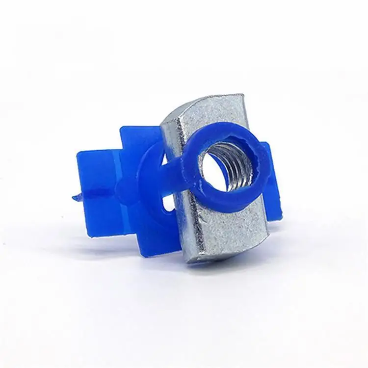 Yisen Factory manufacture Plastic wing nut channel spring nut  solar end clamps  high quality carbon steel