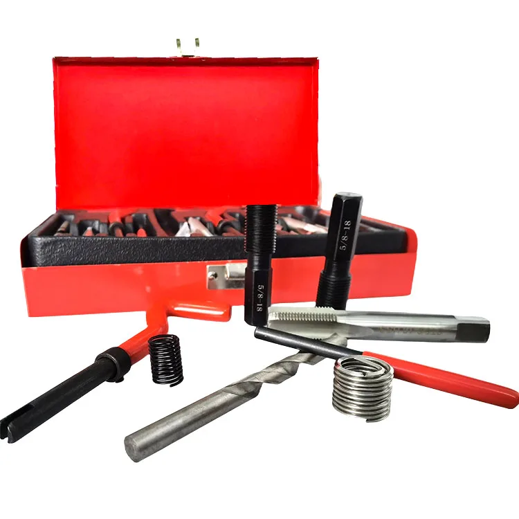 Installation kit for steel wire insert Single wire threaded thread insert thread repair kit