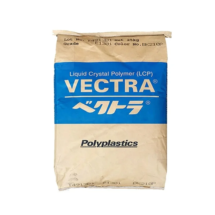 LCP Polyethylene A130-BK enhanced grade high flow liquid crystal polymer plastic raw material