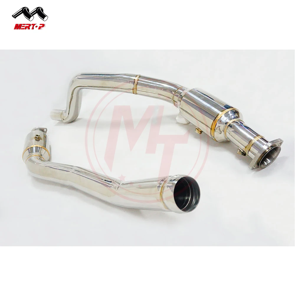 Mertop Racing 3 'M157 5 T AMG W166 ML63 GLE63 X166 GL63 GLS63 catless downpipe