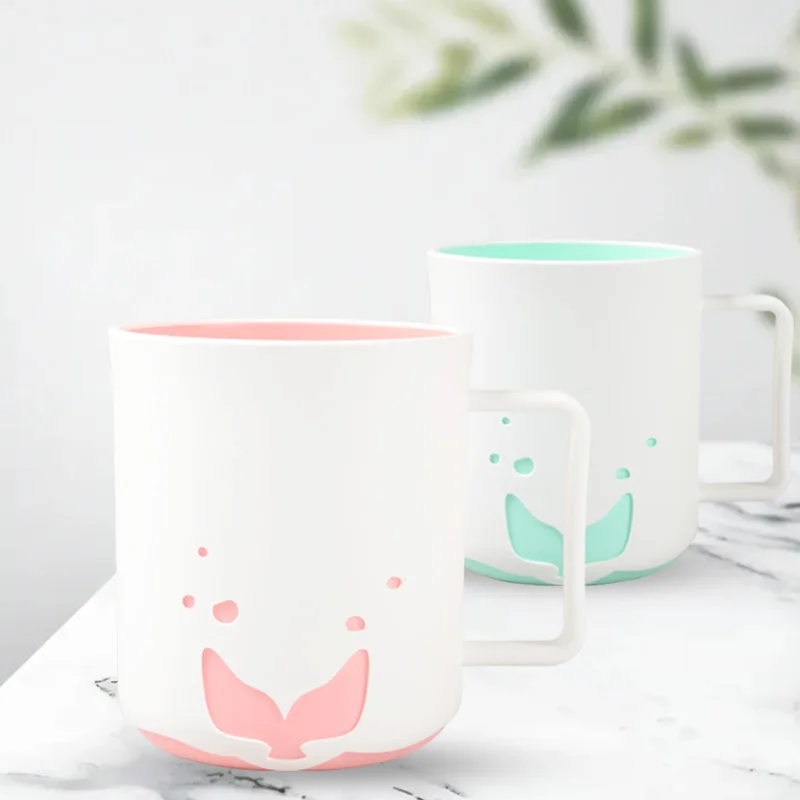 Hot Selling New Design PP Material Plastic Toothbrush Cup Gargle cup