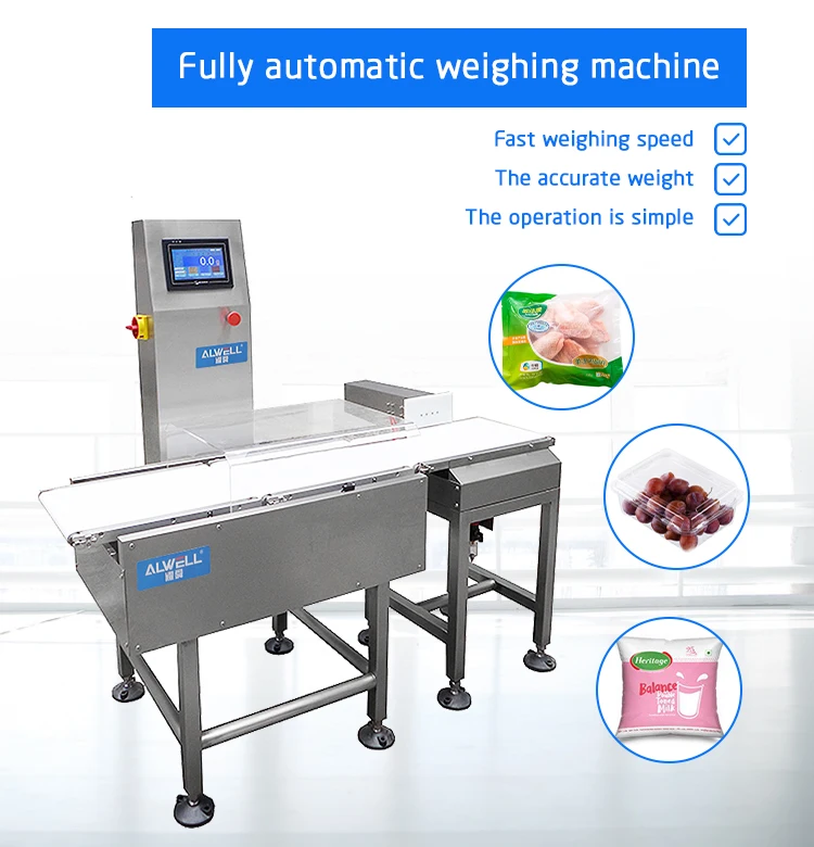 Automatic Cheap Metal Detectors Automatic Weight Checkweigher Checking Machine