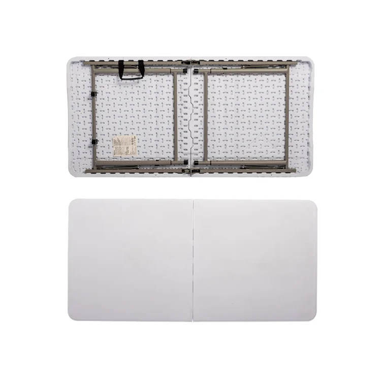 High Quality White Plastic 4FT  Folding Table For Event