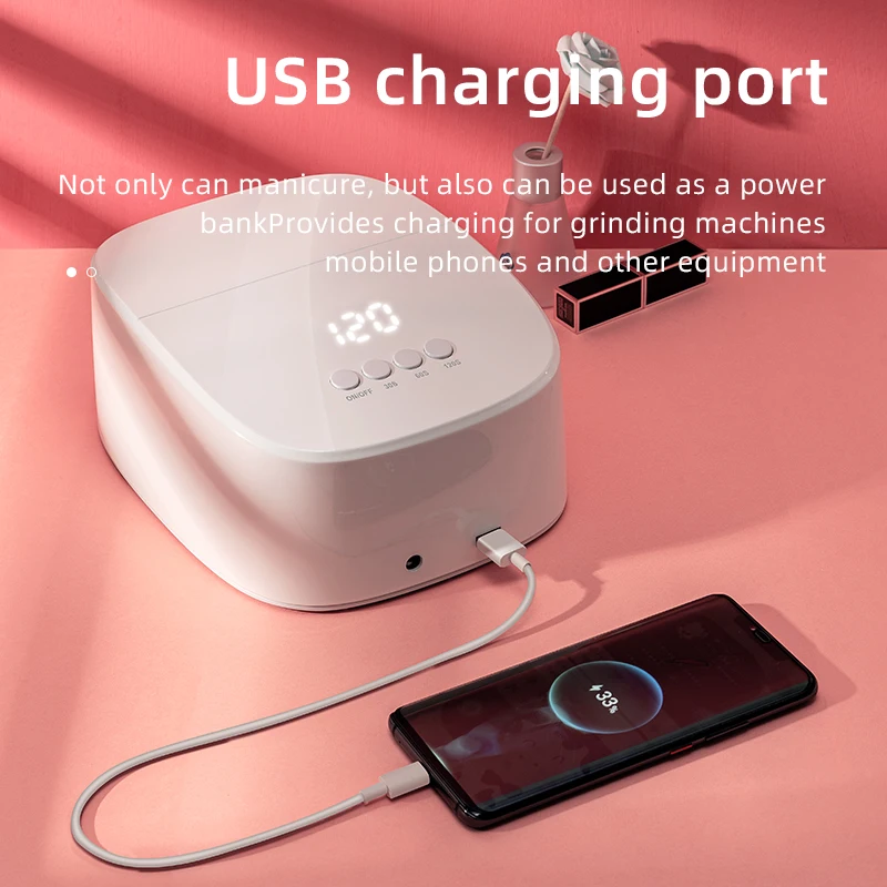 professional nail polish dryer electric uv lamp for nails cordless nail lamp