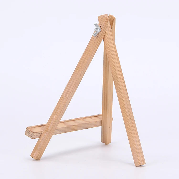 
Factory direct sale solid wood easel children mini wooden tripod 