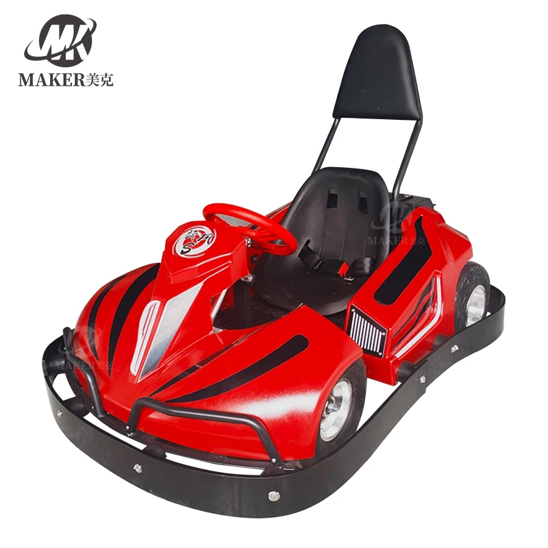 Indoor Entertainment New Electric Dynamic Sound Karting 250W Electric Go Kart Car