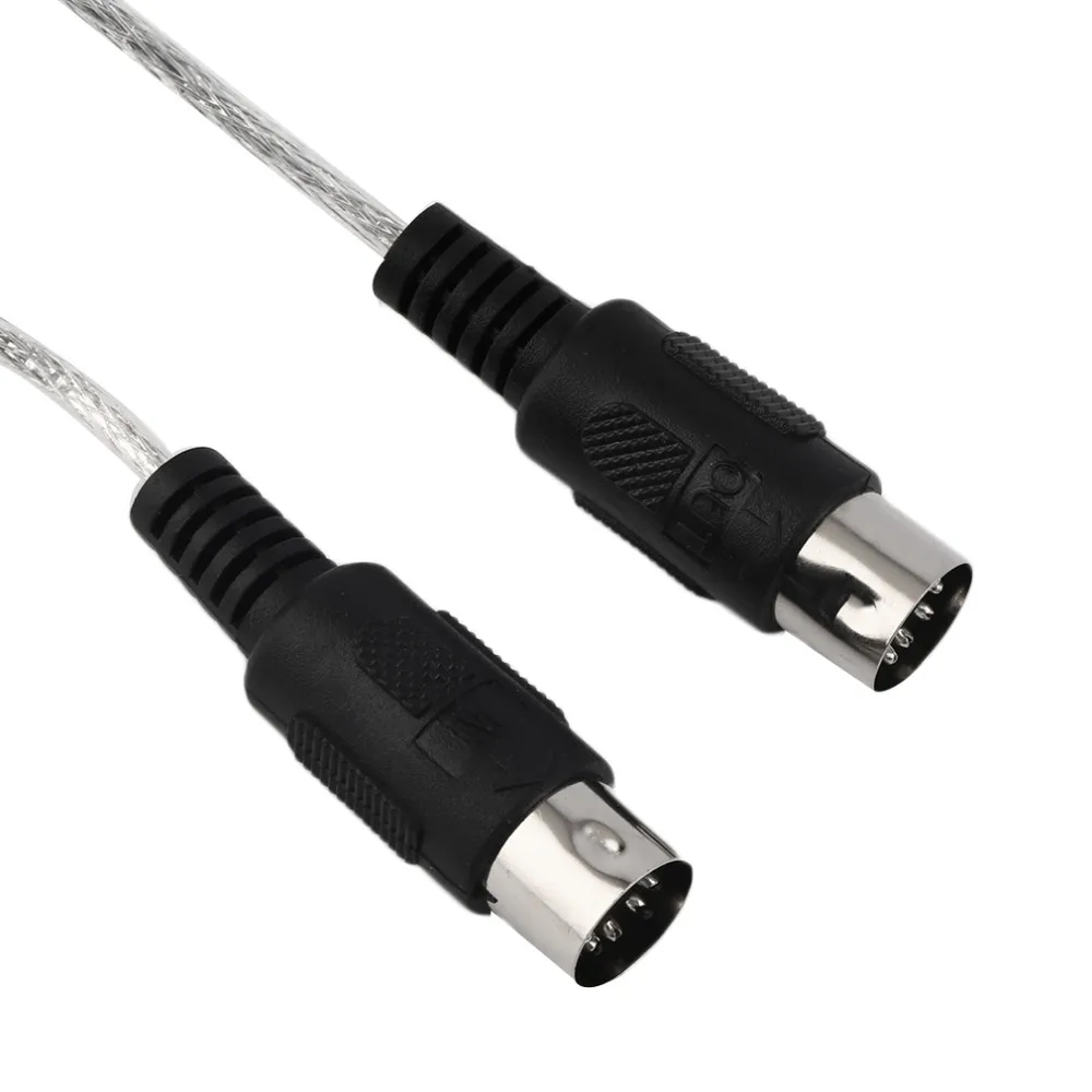 USB to Midi Cable Interface Converter Adapter Music Piano Keyboard 2M length  For PC Laptop