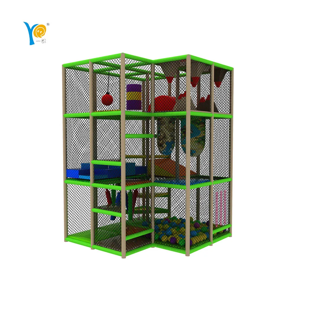 Cheap Price Preschool Restaurant Children Play Center Soft Play Area Mini Indoor Playground Equipment for Kids Cafe Mazes
