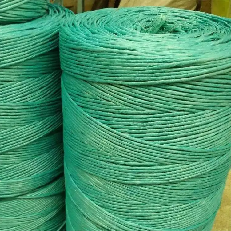 2.5g/m 5kg packing add UV protect pp split film baler twine string tie tomato pp plastic twine agriculture