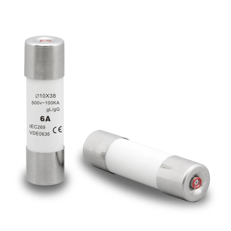 High Quality fast safety thermal fuse 2A 4A 6A 8A 10A 16A 250v thermal cilindric  fuse10*38mm