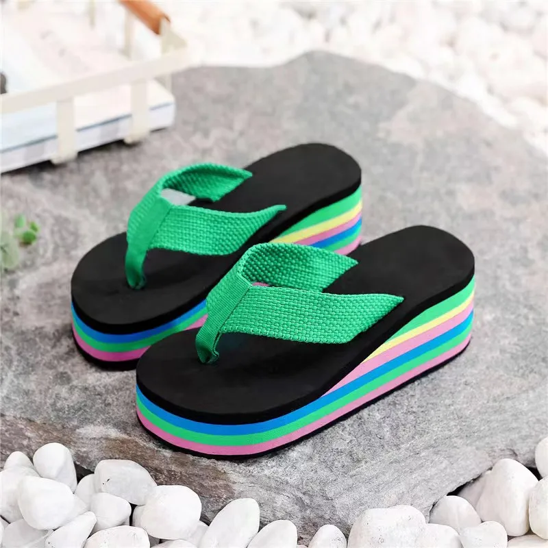 Stylish pvc women clear jelly slides slippers neon color comfortable transparent crystal slippers for ladies