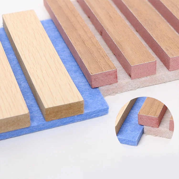 Sound Absorbing Panel Acoustic Wall Panel Polyester Acoustic Panel Soundproof Room MDF Polyester Fiber Sale Print Customized