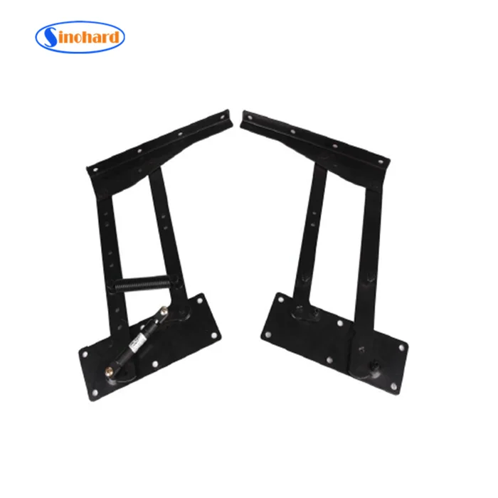Carbon Steel Furniture Hardware Hydraulic Hinge Table Desk Lifting Mechanism
