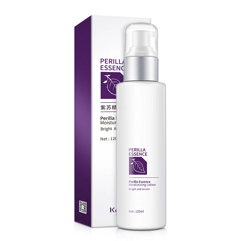 Perilla Essence Moisturizing Lotion Perilla Soothing Moisturizing Milk Nourishing and Hydrating Pore Shrinking Essence Milk Refr