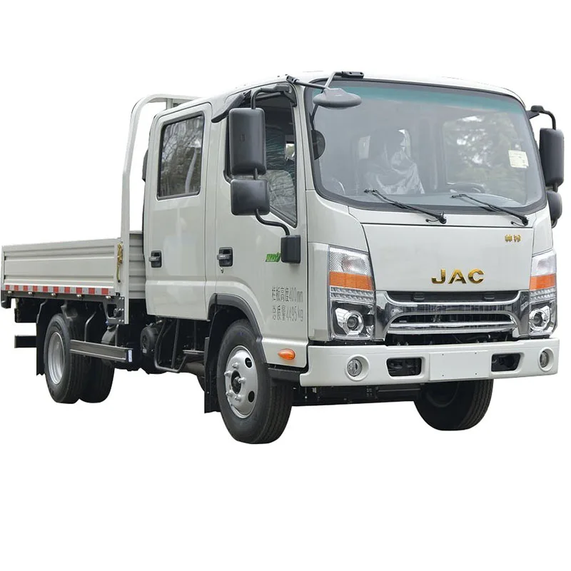 Cheaper Price Small Light JAC Double Row Cabin Truck 2.5Tons JAC Cargo Trucks HFC1040 For Sales