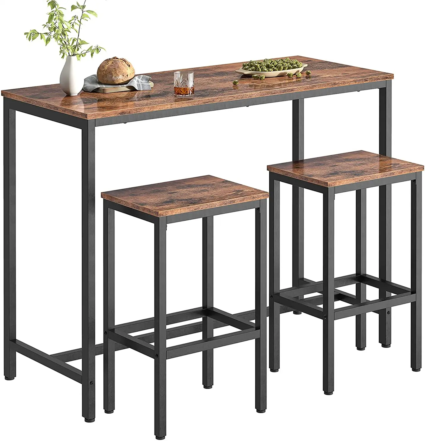 Wholesale Custom Wooden Top Metal Legs Modern Bar Stools Sale For Kitchen Furniture Bar Stools Chairs