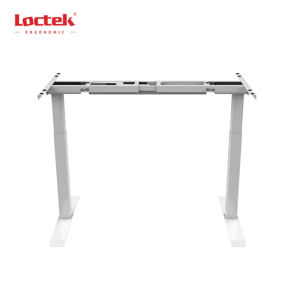 
Quick Install Dual Motor Height Adjustable Sit Standing Computer Home Office Desk Loctek ET123-KZ01 