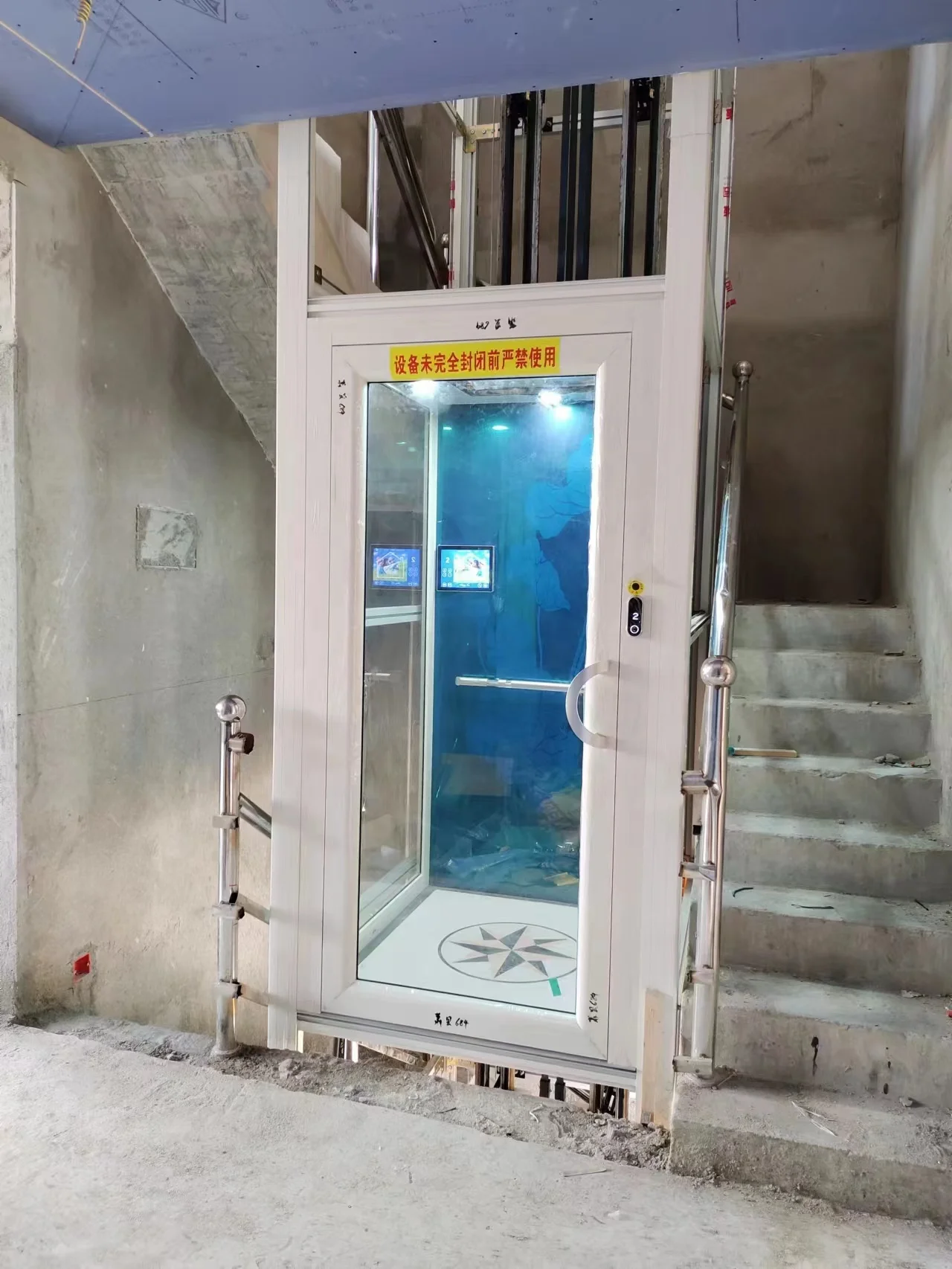 2-6 Floors passenger elevator lift 2 stop home elevator ascenseur elevator