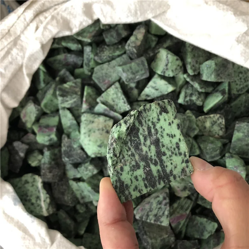 Wholesale Raw Crystals Gemstone Epidot Natural Epidote Rough Stones