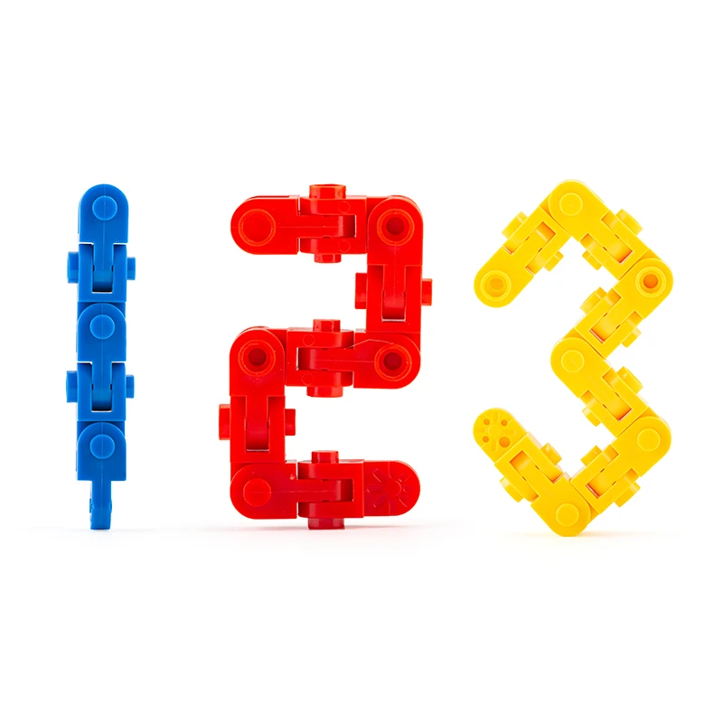 
36 sections educational Magic DIY lego building blocks snake puzzle toys 