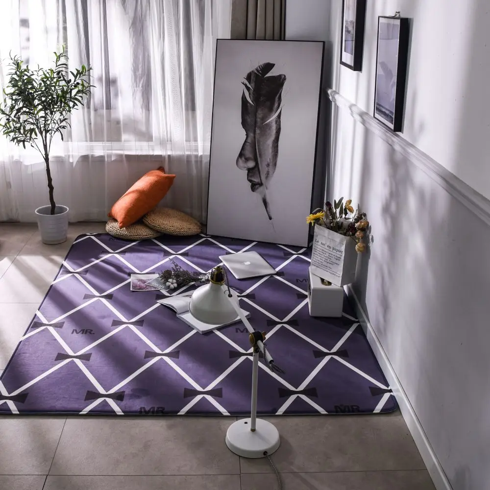 Заводская поставка, привлекательная цена, Современные напольные коврики для гостиной, современные коврики