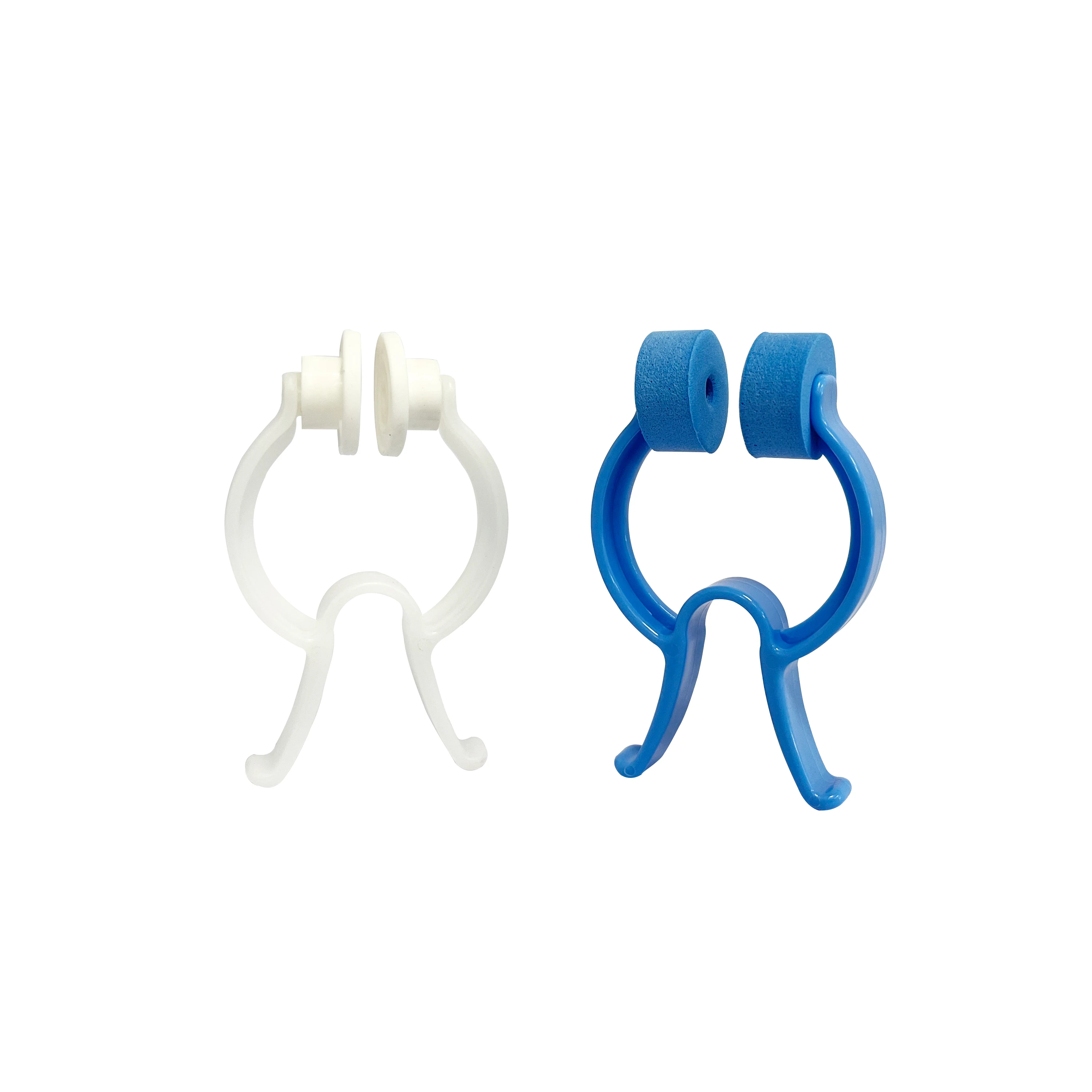 High Quality Medical Grade Blue/White Nose Lifter Clip Nose Clip With Soft Cushion for Block Nasal Ventilation or nasal bleeding