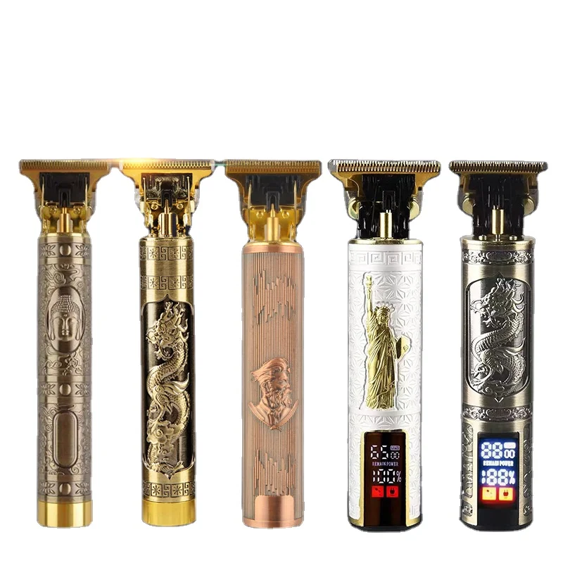 machine Cordless Hair cutter finishing machine Beard hair men Electric shaver USB Sale Vintage t9 Hair trimmer