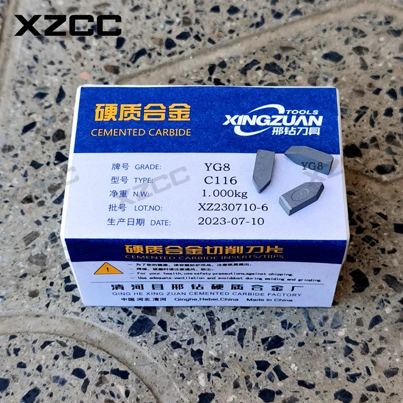YG6 YG8 diamond brand carbide brazing insert tungsten carbide cutting tips widia cutting tools YT15 YG6 P30 C116 C103