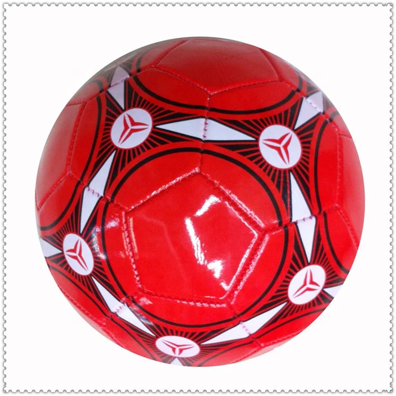 New Design Machine Stitch PVC Match Football Thermo Bonded Size 5 Training Soccer Ball