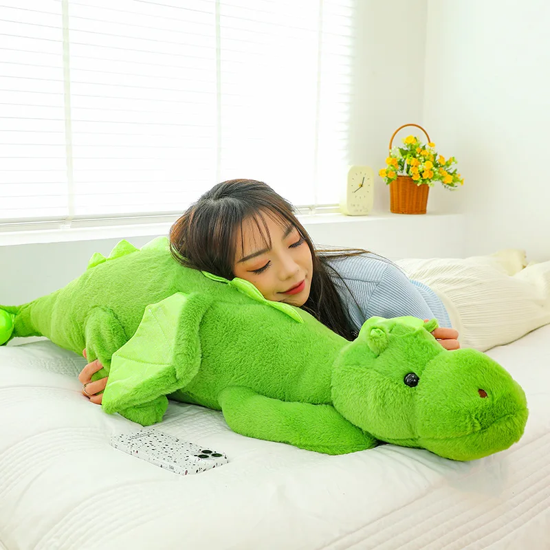 Cute Unisex Birthday Gift Dragon PP Stuffed Perfect Crossover Ragdoll Plush Dinosaur Sleeping Pillow