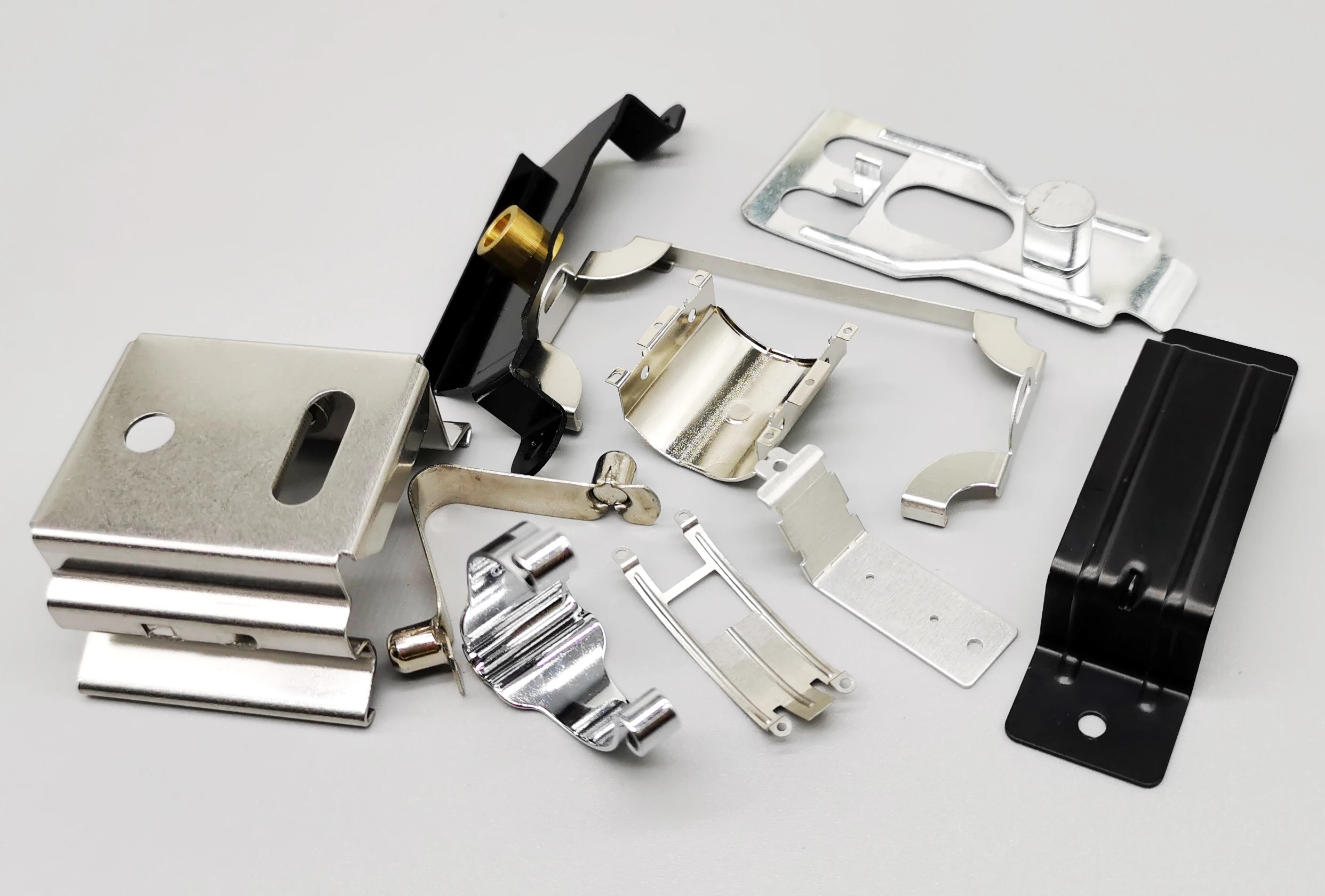 Custom Hardware Laser Cutting Punching Precision Bending Pure Titanium Parts Metal Stamping Products Titanium Sheet Metal