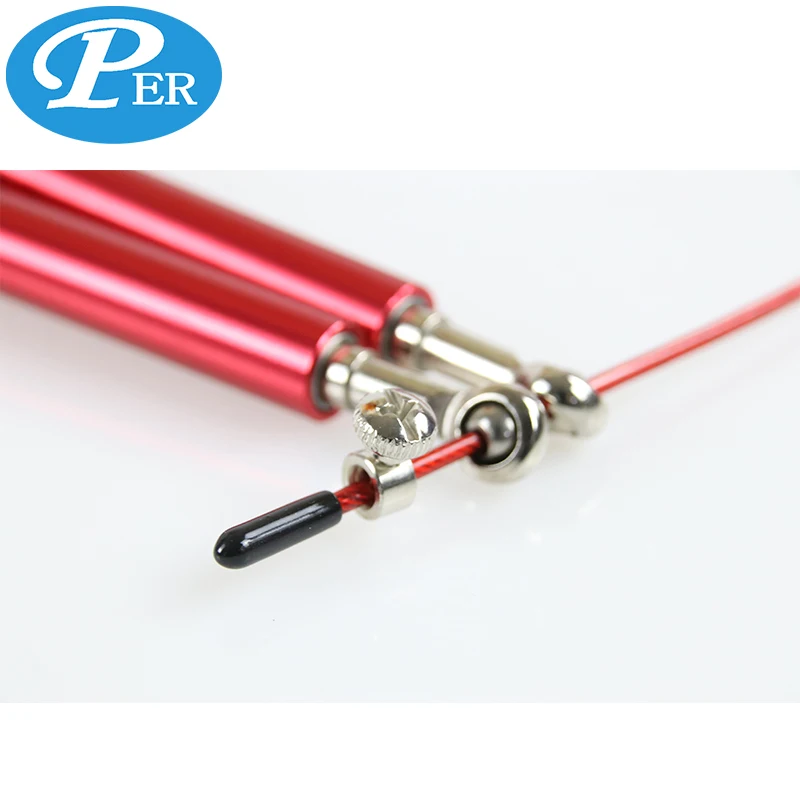 High quality durable adjustable high speed Aluminum handle skipping jump rope