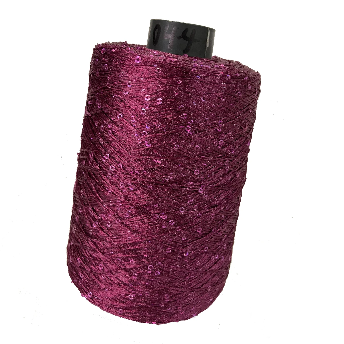 Stock sequin yarn hand knitting yarn for sweater scarf hat